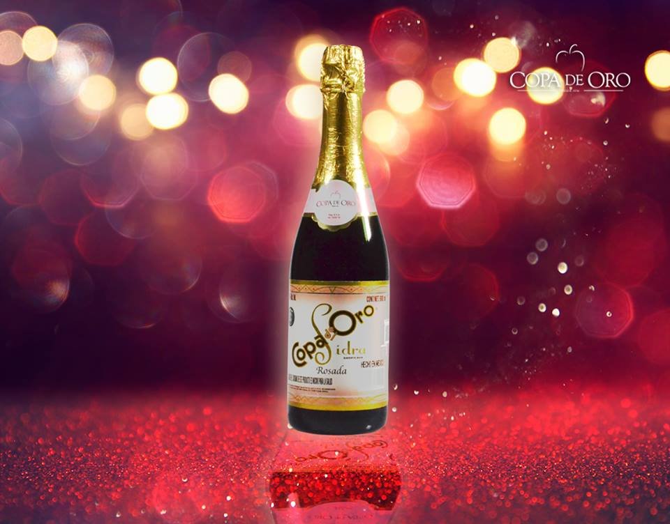 sidra copa de oro rosada